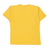 Vintage yellow Nike T-Shirt - mens medium