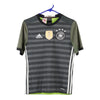 Vintage grey Age 13-14 Germany Adidas Football Shirt - boys large