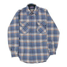  Vintage blue Pendleton Overshirt - mens small