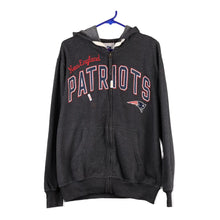  Vintage grey New England Patriots Nfl Hoodie - mens medium