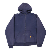  Vintage navy Carhartt Hoodie - mens small