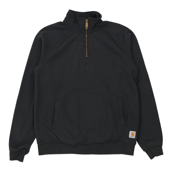 Vintage black Carhartt 1/4 Zip - mens medium