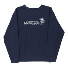  Vintage navy Western Washington University Delta Sweatshirt - mens large