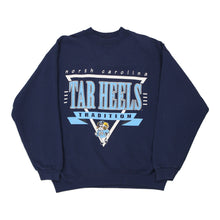  Vintage navy Made in USA North Carolina Tar Heels Hanes Sweatshirt - mens x-large