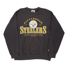  Vintage black Pittsburgh Steelers Lee Sport Sweatshirt - mens large