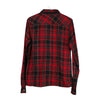 Vintage red Guess Flannel Shirt - mens medium