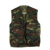 Vintage camo Safari Gilet - mens small