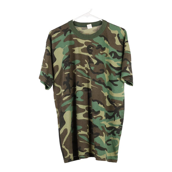 Vintage camo Made in U.S.A Unbranded T-Shirt - mens medium