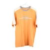 Vintage orange Sergio Tacchini T-Shirt - mens x-large