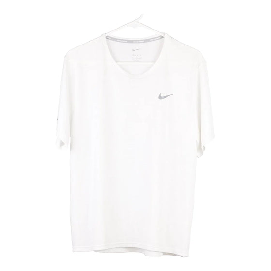 Pre-Loved white Nike T-Shirt - mens medium