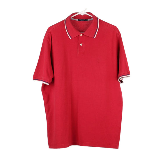 Vintage red Marina Yachting Polo Shirt - mens xx-large