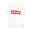 Pre-Loved white Levis T-Shirt - womens x-small