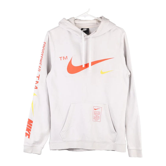 Vintage white Nike Hoodie - mens small