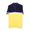 Vintage block colour Marina Yachting Polo Shirt - mens medium