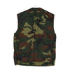 Vintage camo Safari Gilet - mens small