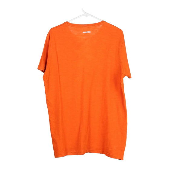 Vintage orange Errea T-Shirt - mens x-large