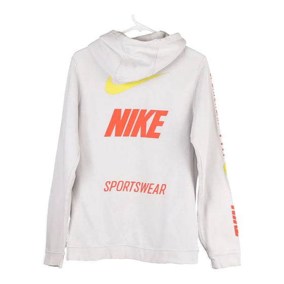 Vintage white Nike Hoodie - mens small