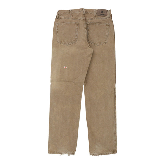 Vintage beige Wrangler Cargo Trousers - mens 37" waist