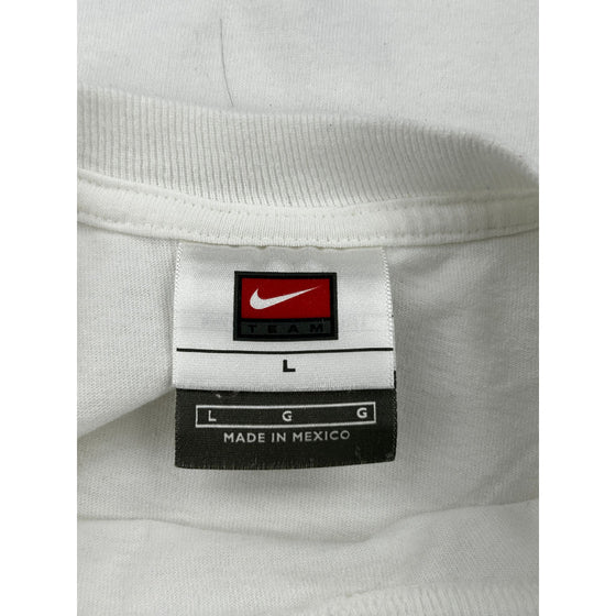 Nike Erskine Soccer T-Shirt - Large - White Cotton