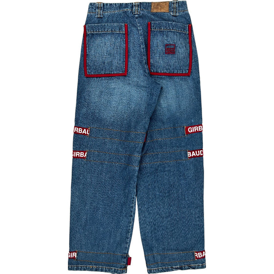 Hip Hop Marithe Francois Girbaud Denim Jeans - 30W 31L - Blue Cotton