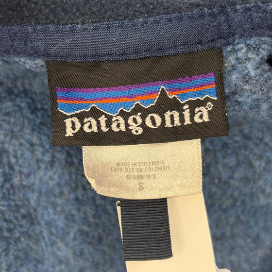 Vintage blue Patagonia Fleece Gilet - womens small