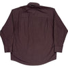 Yves Saint Laurent Classic Shirt - Large - Burgundy Cotton Blend