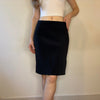 Vintage black Dolce & Gabbana Mini Skirt - womens 26" waist