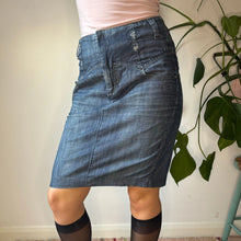  Vintage blue Miss Sixty Denim Skirt - womens 28" waist