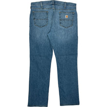  Carhartt Relaxed Fit Jeans - 38W 32L - Blue Cotton Blend