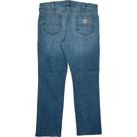 Carhartt Relaxed Fit Jeans - 38W 32L - Blue Cotton Blend