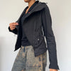 Vintage black Armani Jeans Jacket - womens small