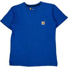  Carhartt Blue Pocket T-Shirt - Large - Blue Cotton