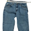 Wrangler Relaxed Fit Jeans - 32W 29L - Blue Cotton