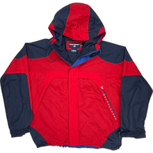  Ralph Lauren Polo Sport Hooded Jacket - 2XL - Red Nylon