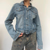 Vintage blue Richmond Denim Jacket - womens medium