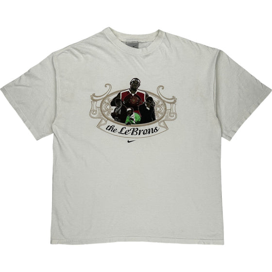 Nike The LeBrons Graphic T-Shirt - XL - White Cotton