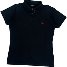  Burberry London Polo Shirt - Large - Black Cotton