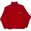 Chaps Ralph Lauren Fleece Jacket - XL - Red Polyester