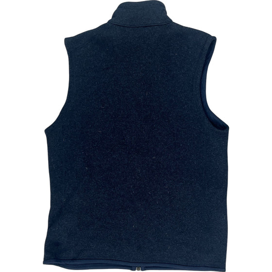 Patagonia Sleeveless Fleece Vest - Large - Navy Polyester