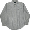 Ralph Lauren Classic Fit Check Shirt - Large - Blue