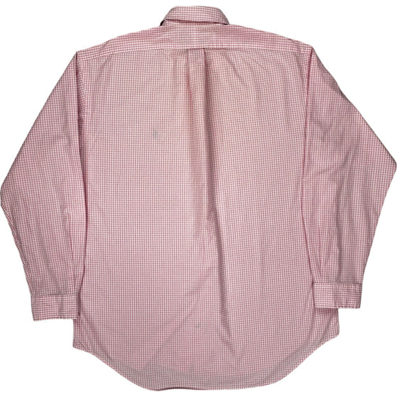 Ralph Lauren Blake Gingham Shirt - 3XL - Pink Cotton