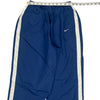 Nike Track Pants - Medium - Blue Polyester