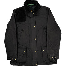  Lauren Ralph Lauren Quilted Jacket - Large - Black Polyester