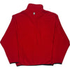 Chaps Ralph Lauren Fleece Jacket - XL - Red Polyester