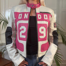  Vintage pink Unbranded Leather Jacket - womens x-small