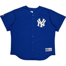  Majestic New York Yankees Baseball Jersey - XL - Blue Polyester