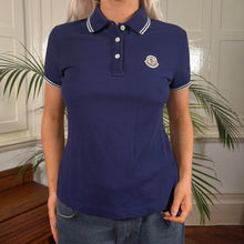  Vintage blue Moncler Polo Shirt - womens small