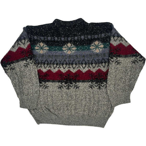 WIN 1950 Fair Isle Wool Sweater - Medium - Multicoloured