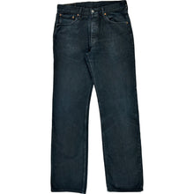  Levi's 501 Jeans - 33W 35L - Black Cotton