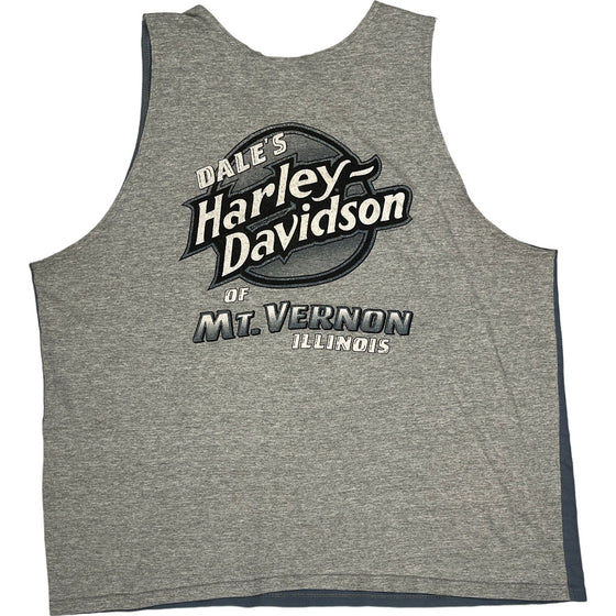 Harley Davidson Graphic Vest - XL - Block Colour Cotton